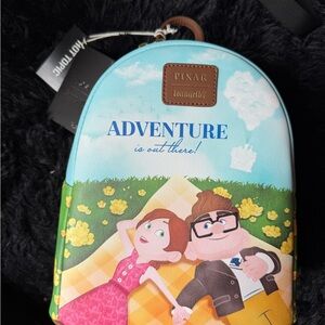 Loungefly Pixar Adventure Soft Tag Backpack - Ellie and Carl